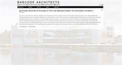 Desktop Screenshot of barcodearchitects.com