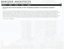 Tablet Screenshot of barcodearchitects.com